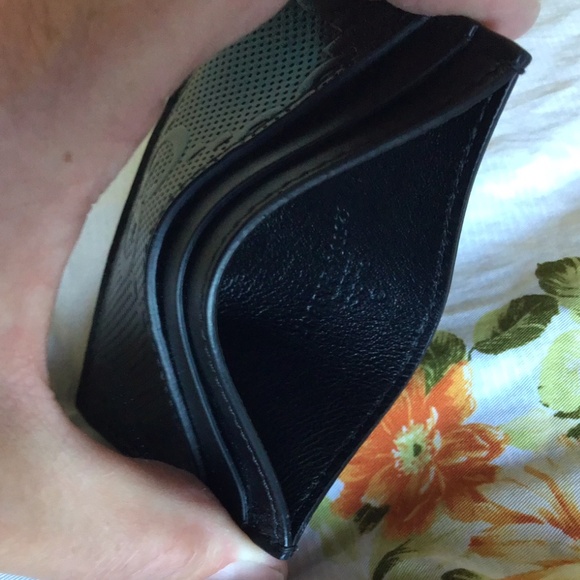 Gucci gg perforated card wallet holder black - Picture 4 of 5